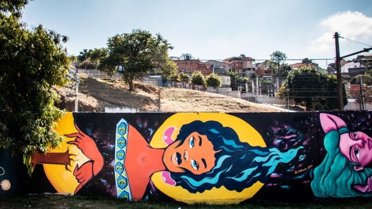 painel de Ziza - Divulgação - Divulgação