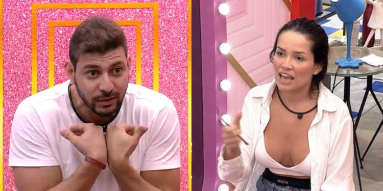 BBB 21: Caio x Juliette - Reprodução/Globoplay - Reprodução/Globoplay