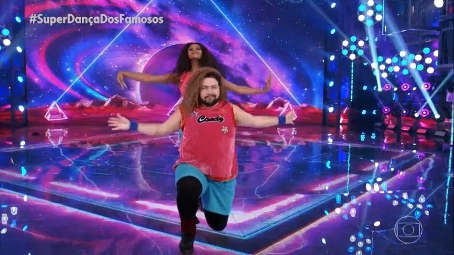 Super Dança dos Famosos: Tiago Abravanel faz apresentação de arrepiar - Reprodução/TV Globo
