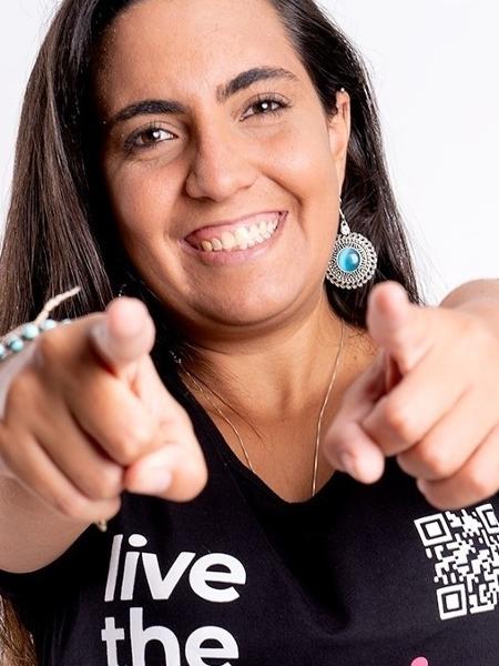 A empreendedora Ticiana Amorim, sócia-fundadora e CEO da techfin Aarin   - Arquivo pessoal
