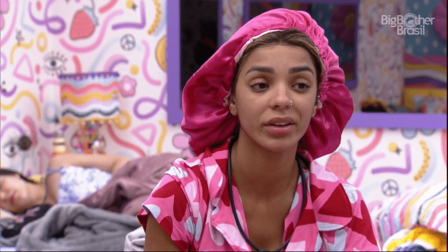 BBB 22: Brunna Gonçalves conversa com sisters no quarto lollipop - Reprodução/Globoplay