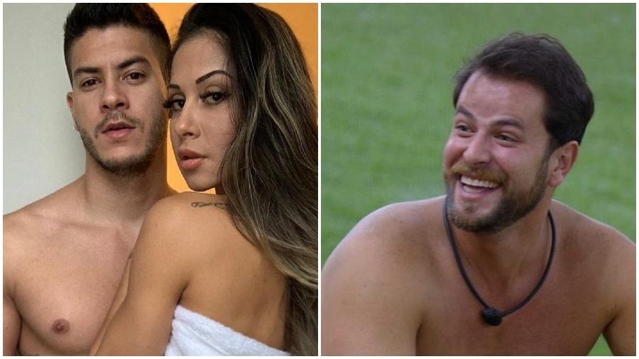 BBB 22: Maíra Cardi detonou Gustavo após o brother criticar seu marido, o ator Arthur Aguiar - Reprodução