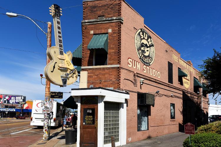 Sun Studio em Memphis, Tennessee - Getty Images - Getty Images