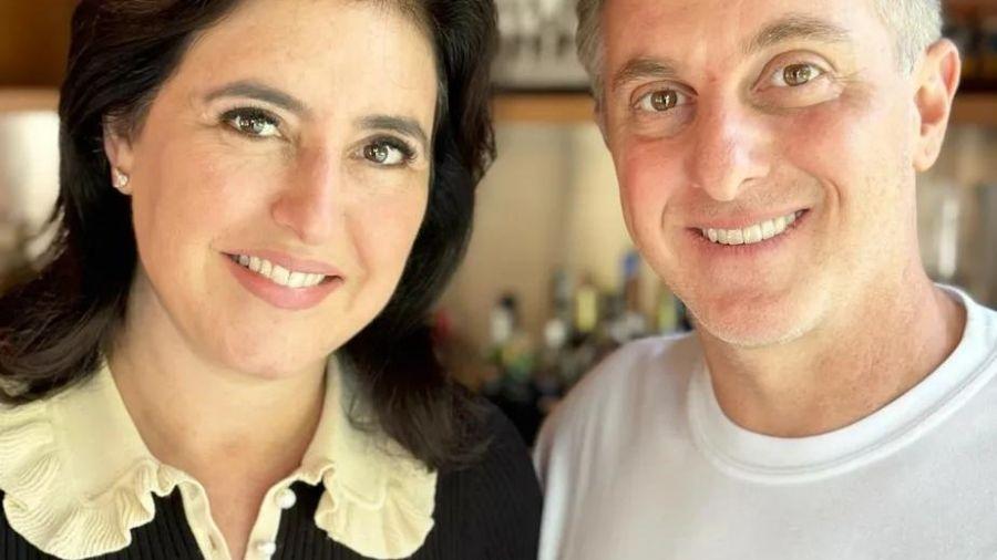 Simone Tebet e Luciano Huck - Reprodução/Instagram