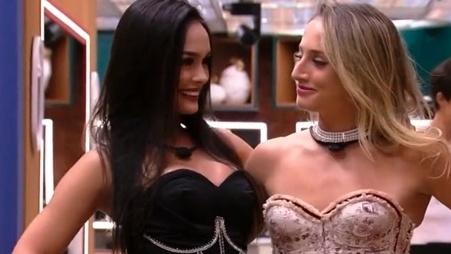 BBB 23: Larissa e Bruna na Festa do Líder