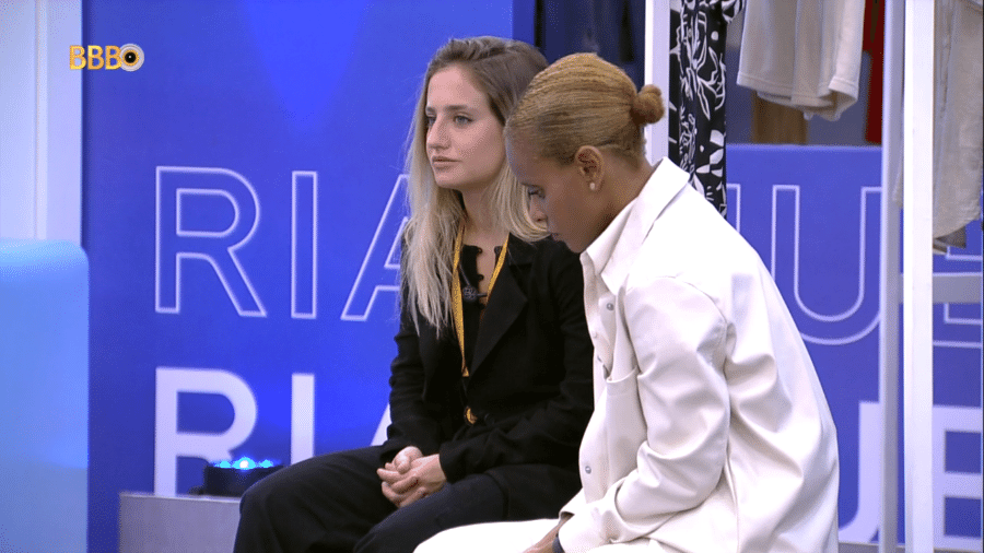 BBB 23: Bruna conversa com Aline após treta - Reprodução/Globoplay