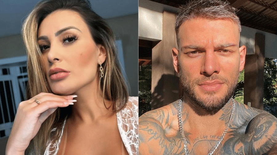 Andressa Urach diz que já ficou com Lucas Lucco