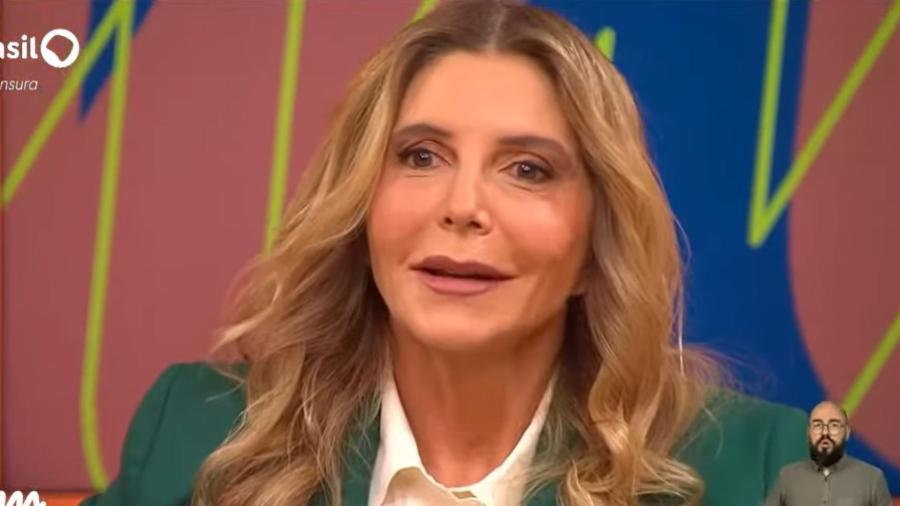 Maria Padilha no programa 'Sem Censura'