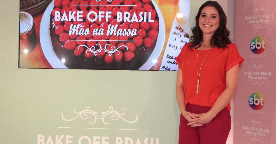 Carolina Fiorentino julgará os competidores do "Bake Off ? Mão na Massa", novo reality de culinária do SBT