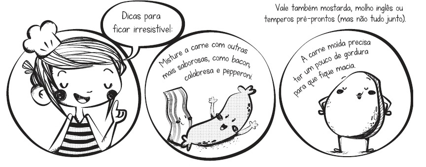 Quadrinho de Marília Bruno para a coletânea em HQ "Guia Culinário do Falido" - Reprodução