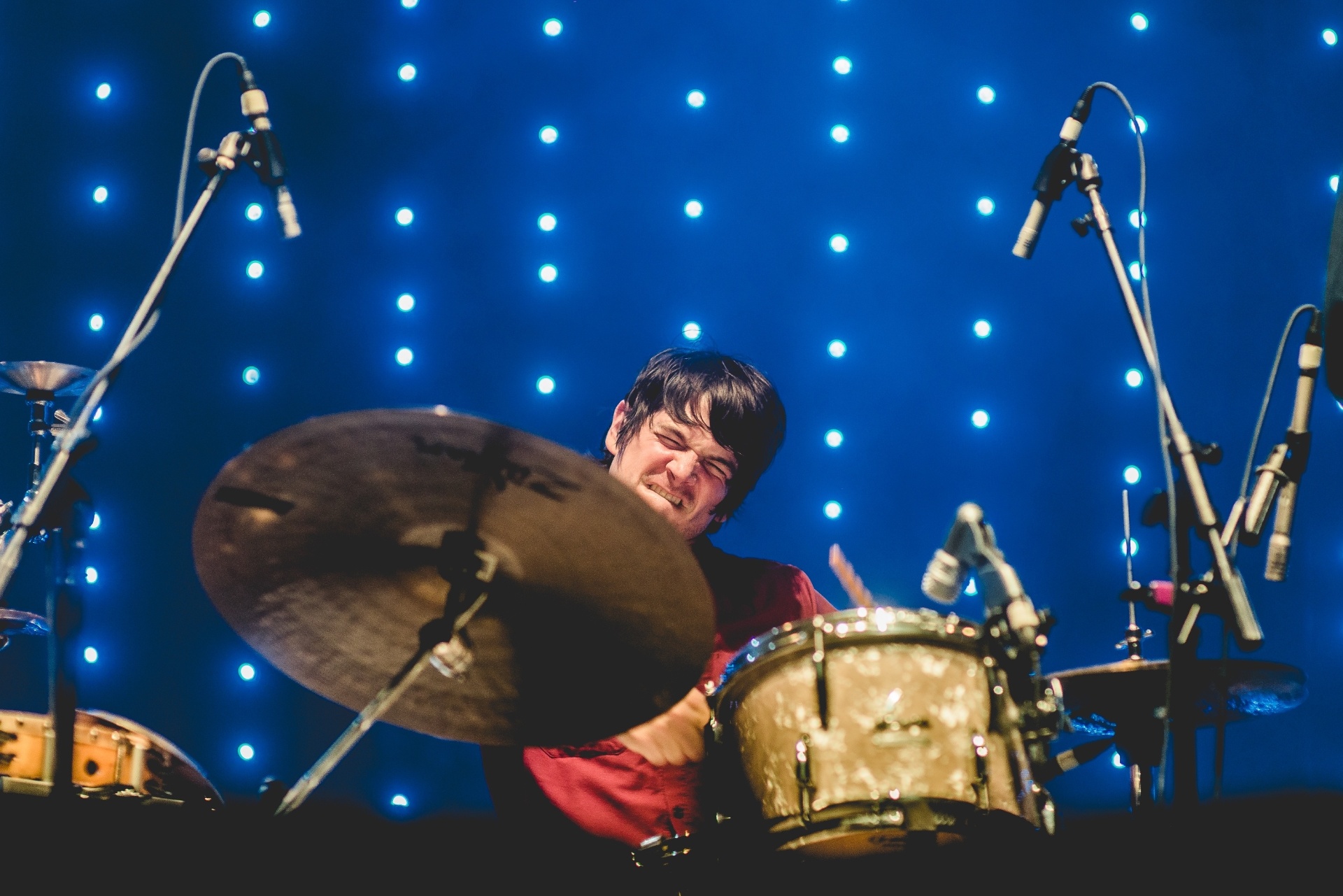 6.out.2016 - Ícones do rock alternativo, o Wilco se apresentou nesta quinta-feira no Circo Voador, no Rio de Janeiro. Esta é apenas a segunda vez que o grupo de Chicago vem ao Rio - a outra foi há 11 anos, no Tim Festival de 2005 - Eduardo Magalhães/Divulgação