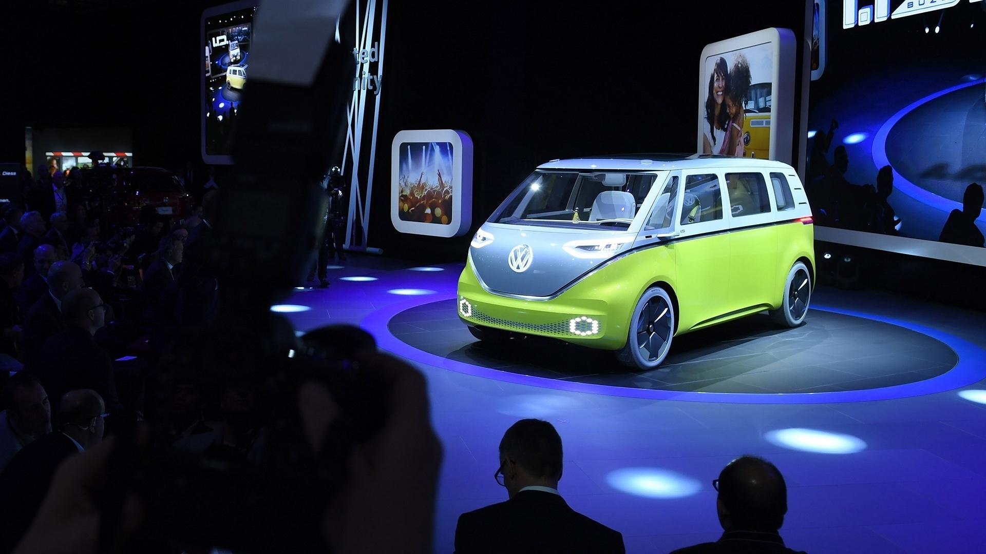 Volkswagen ID Buzz Concept - Yin Bogu/Xinhua