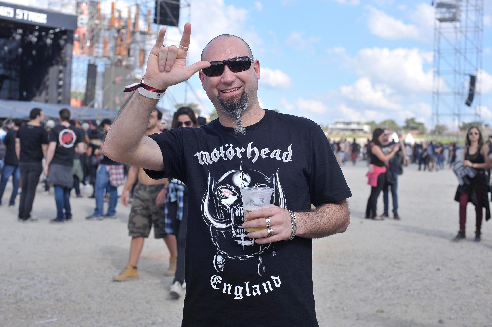 Metaleiros no festival Maximus, em São Paulo - Reinaldo Canato/UOL