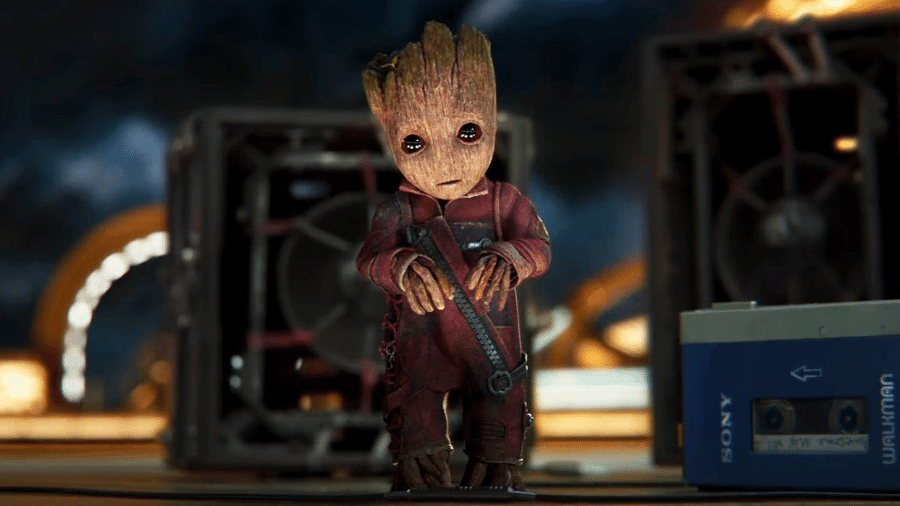 Groot em cena de "Guardiões da Galáxia Vol. 2" - Reprodução