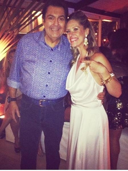 Rachel Gutvilen e Fausto Silva: "Nunca foi meu ‘amiguinho’, mas sempre me tratou com respeito" diz a ex-bailarina - Reprodução/Instagram/@rachelgutvilen - Reprodução/Instagram/@rachelgutvilen