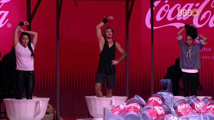 Prova do líder - Reprodução/TvGlobo - Reprodução/TvGlobo