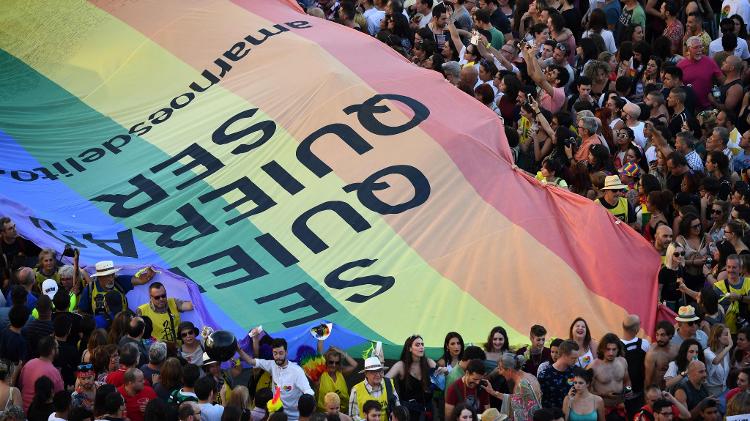 Parada LGBTQ+ em Madri - AFP - AFP