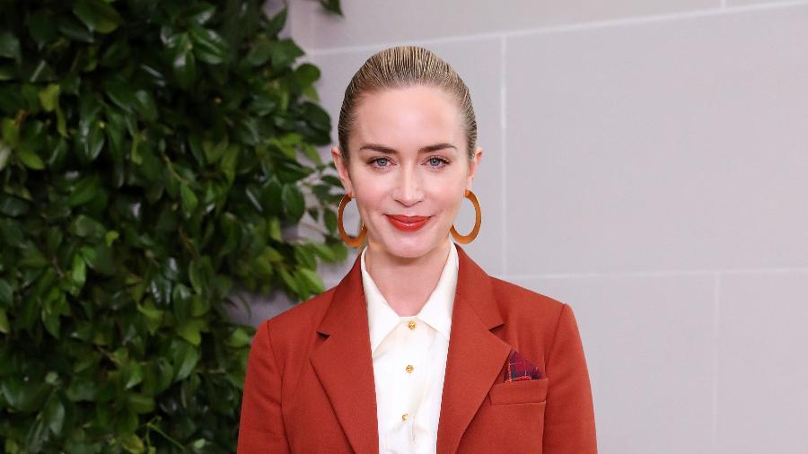 Emily Blunt diz que procura criar química com seus pares no cinema 