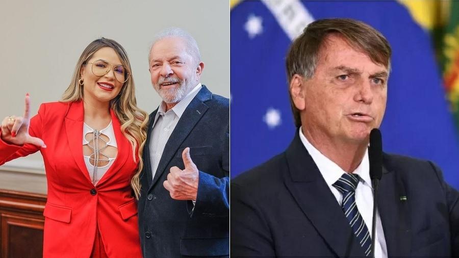 Deolane critica Bolsonaro ironizá-la por foto ao lado de Lula - Reprodução/Instagram