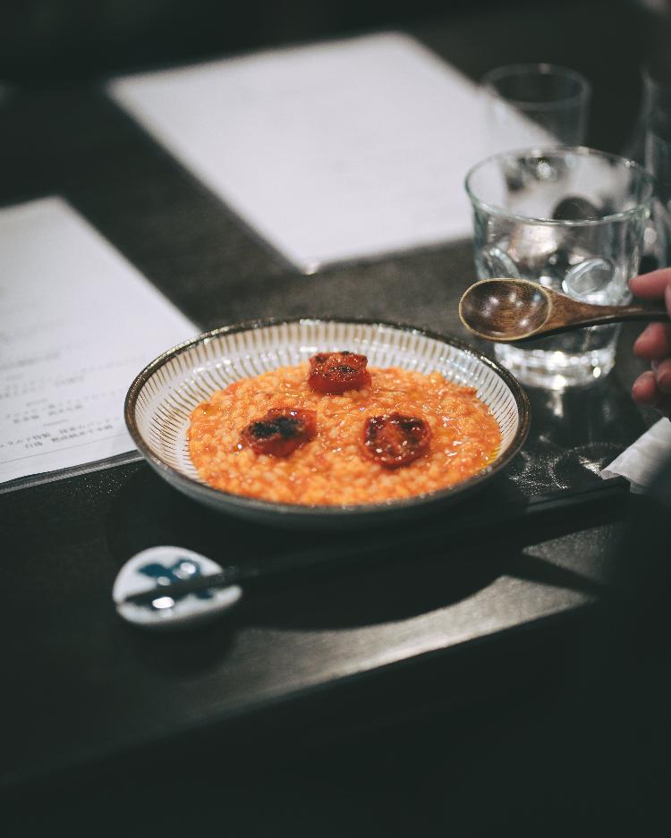 Risoto de tomate, de Gerard Barberan