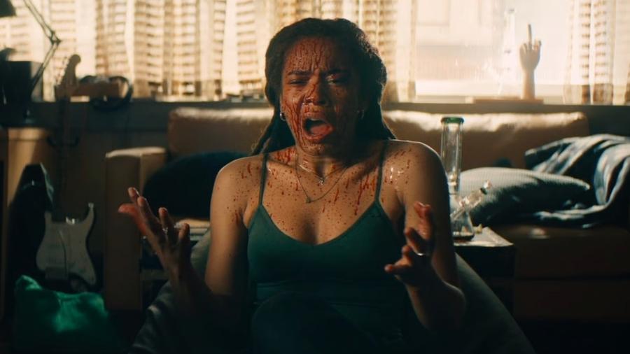 Marie Moreau após explodir o pênis de Rufus