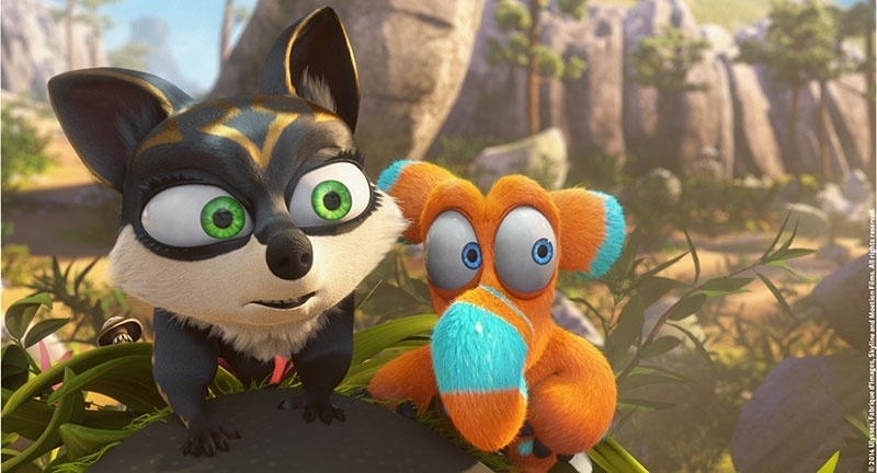 Cena da animação "Epa! Cadê o Noé?" que estreia em 2016 - Divulgação