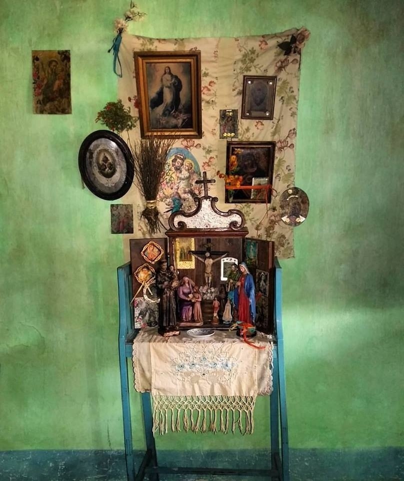 Peça "Oratório de Leonor" do artista Raimundo Rodriguez presente na novela "Velho Chico" da Rede Globo. - Divulgação