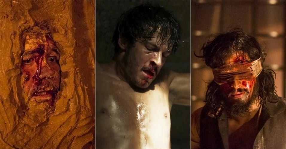 montagem cenas chocantes de liberdade liberdade - Reprodução/Gshow