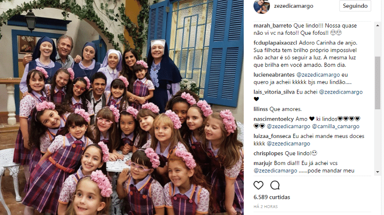 Zezé com a filha - Reprodução/Instagram - Reprodução/Instagram