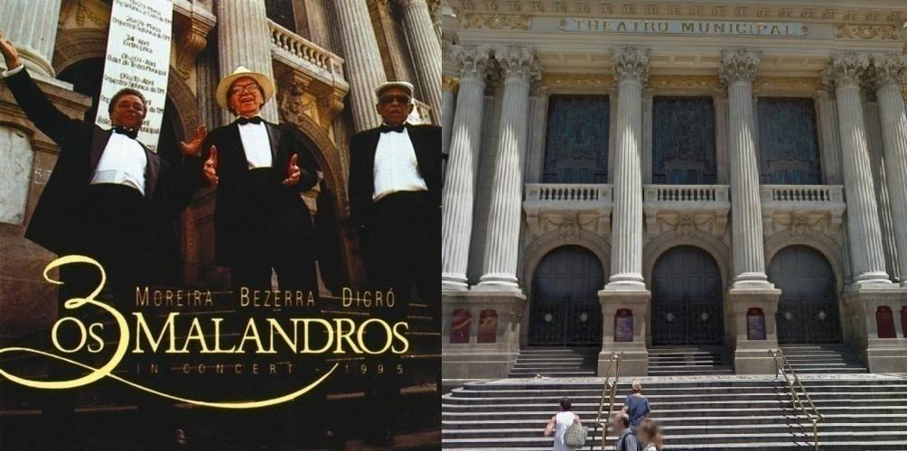 Antes e depois das capas de discos nacionais - Reprodução/Google Street View