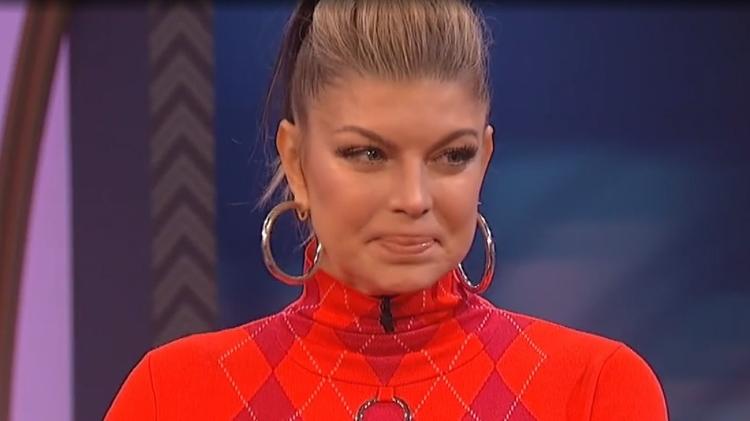 Fergie se emociona em programa de TV - Reprodução/YouTube - Reprodução/YouTube