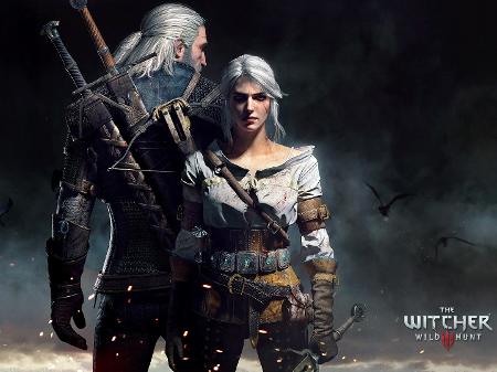 Geralt e Ciri no game "The Witcher 3: Wild Hunt" - Reprodução