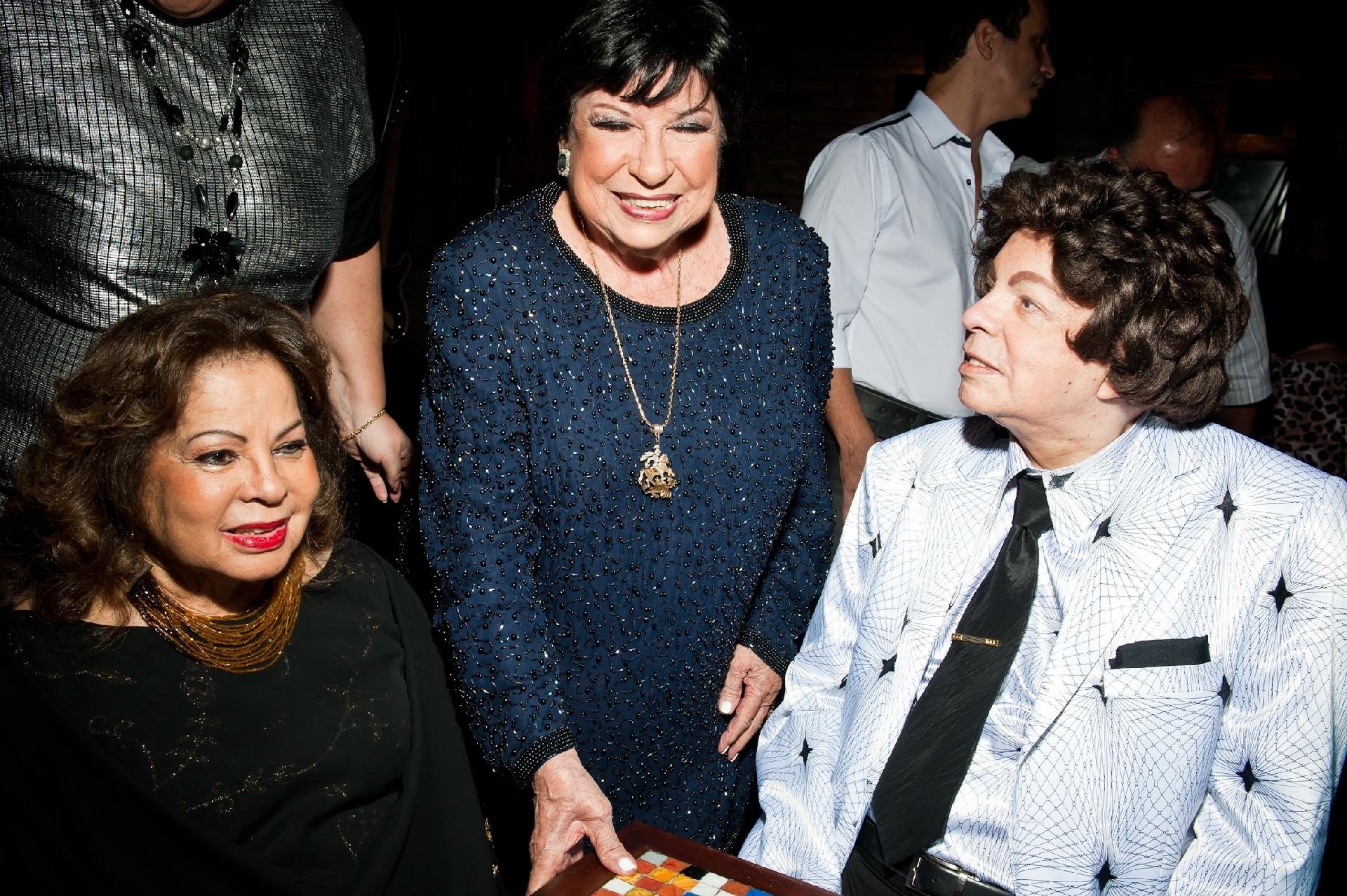 Angela Maria, Inezita Barroso e Cauby Peixoto em 2011 - Alexandre Rezende/Folhapress