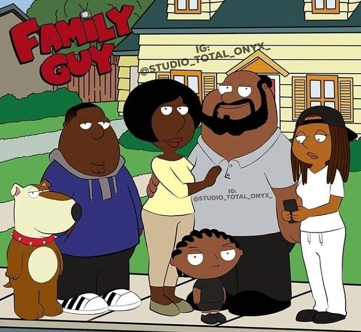 "Family Guy" - Tyron Handy/Reprodução Instagram