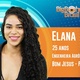 Elana é a quinta participante anunciada do "BBB19" - Reprodução/TvGlobo