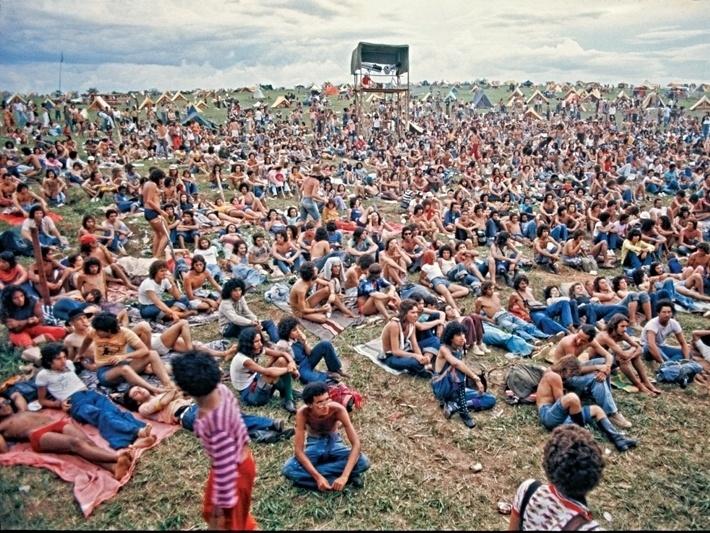 Imagens do Festival de Águas Claras, que aconteceu entre 1975 e 1984 - Reprodução