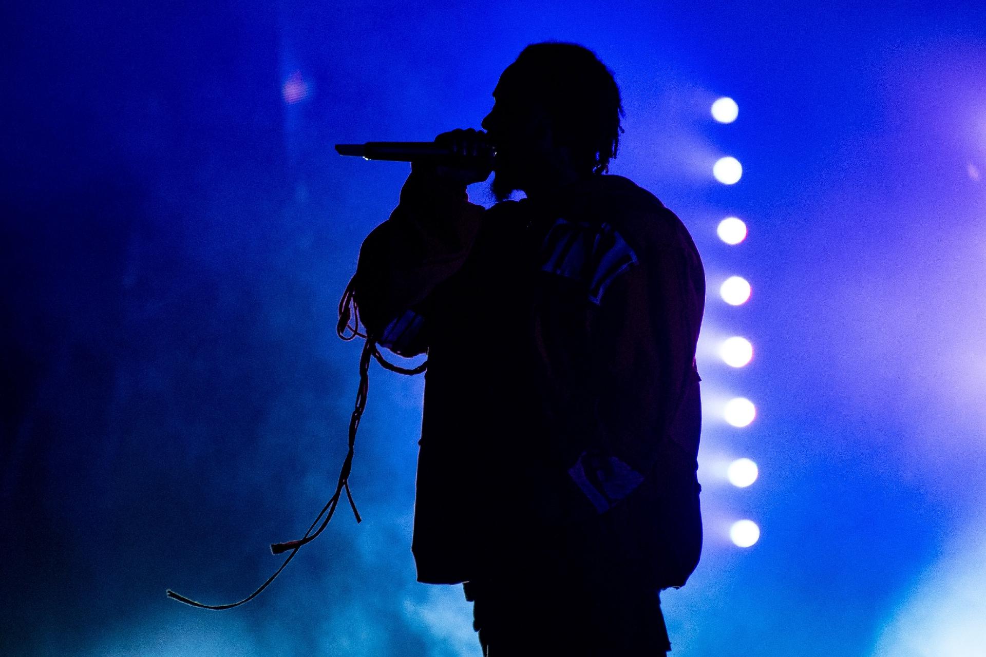 Kendrick Lamar se apresenta no Lollapalooza Brasil 2019, em São Paulo - Flávio Moraes/UOL