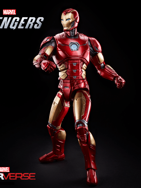 A versão action figures do Homem de Ferro da Hasbro Marvel Legends 6 - Divulgação