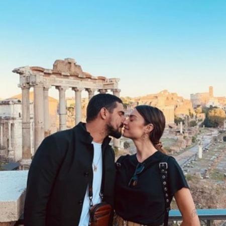 Thaila Ayala e Renato Góes em Roma  - Reprodução/instagram