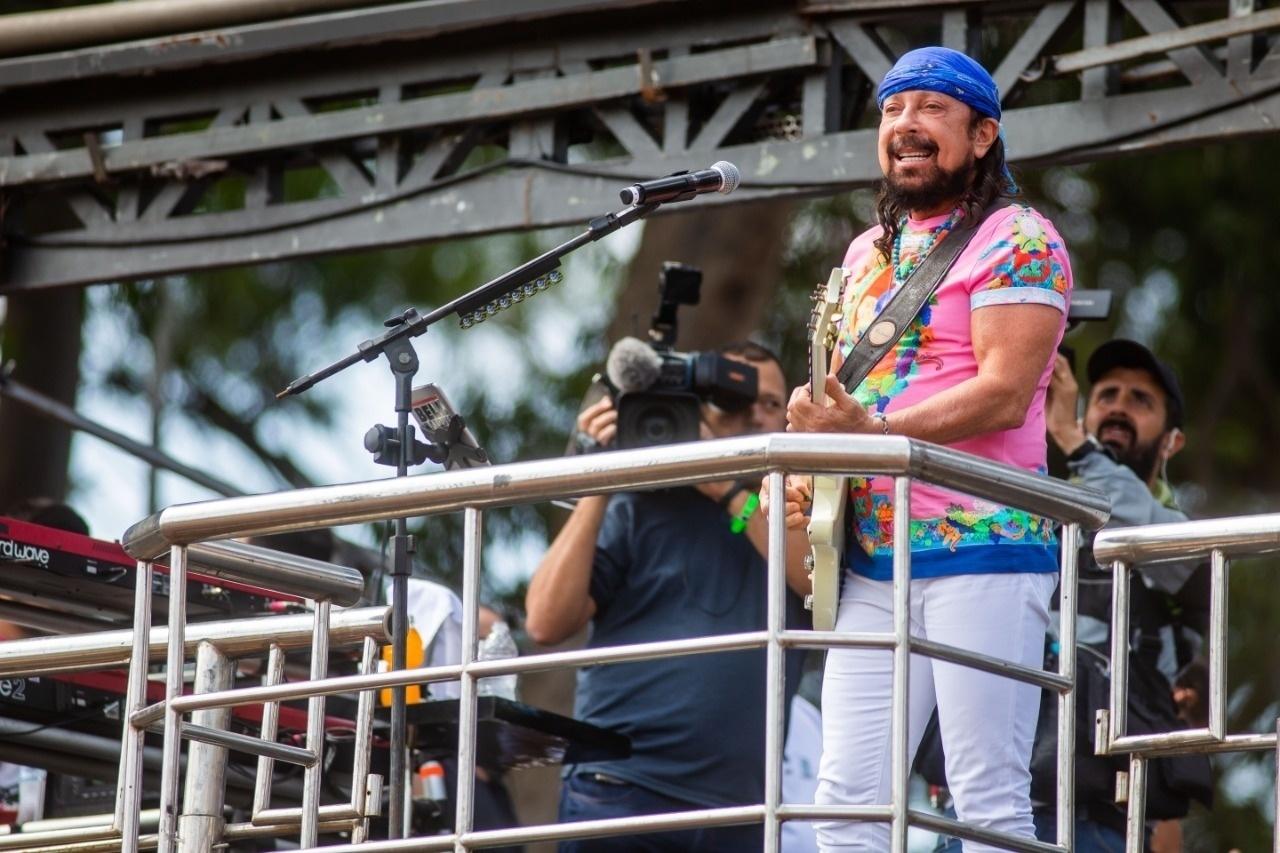 Bell Marques diverte foliões na região do Ibirapuera, em São Paulo - Edson Lopes Jr./UOL