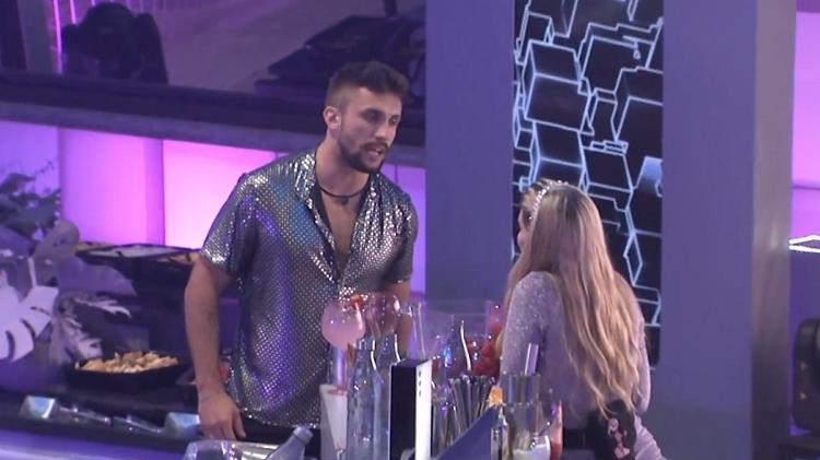 BBB 21: Arthur says he doesn't want to go to the wall - Playback / Globoplay - Playback / Globoplay