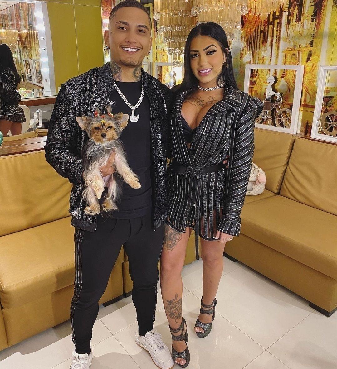 MC Mirella e Dynho Alves - Reprodução/Instagram