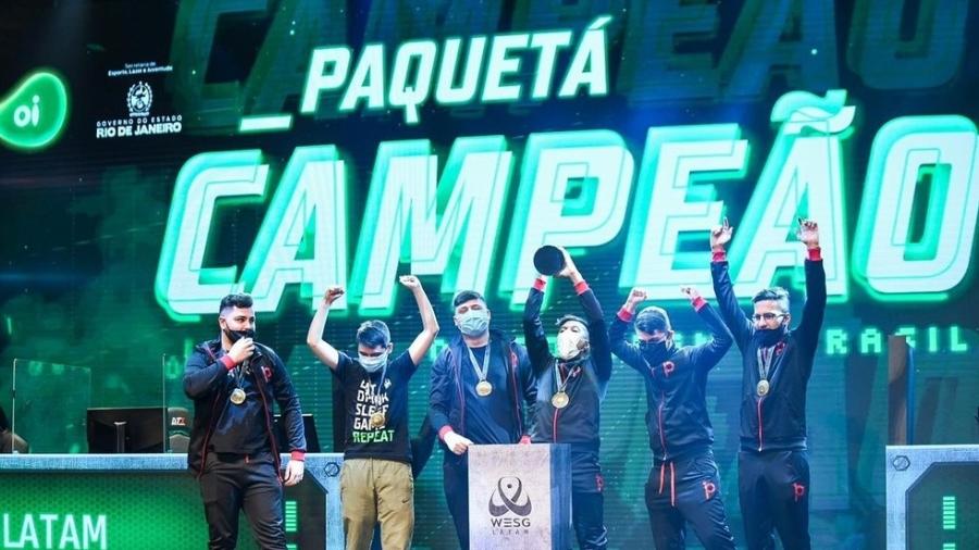 Paquetá Gaming, campeã da WESG LATAM 2021 - Arikaye/WESG