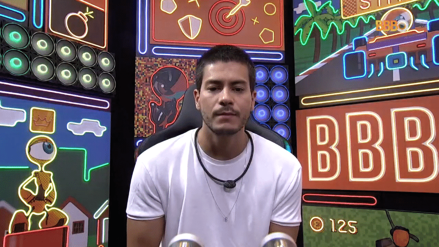 BBB 22: Arthur volta a se queixar de decepção com pessoas - Reprodução/Globoplay