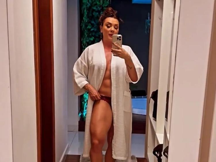 Juju Salimeni exibe corpo musculoso - Reprodução/Instagram - Reprodução/Instagram