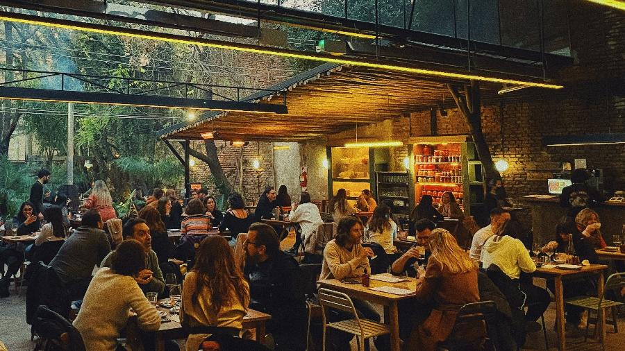 O restaurante Chuí, em Buenos Aires: mais de 500 metros quadrados