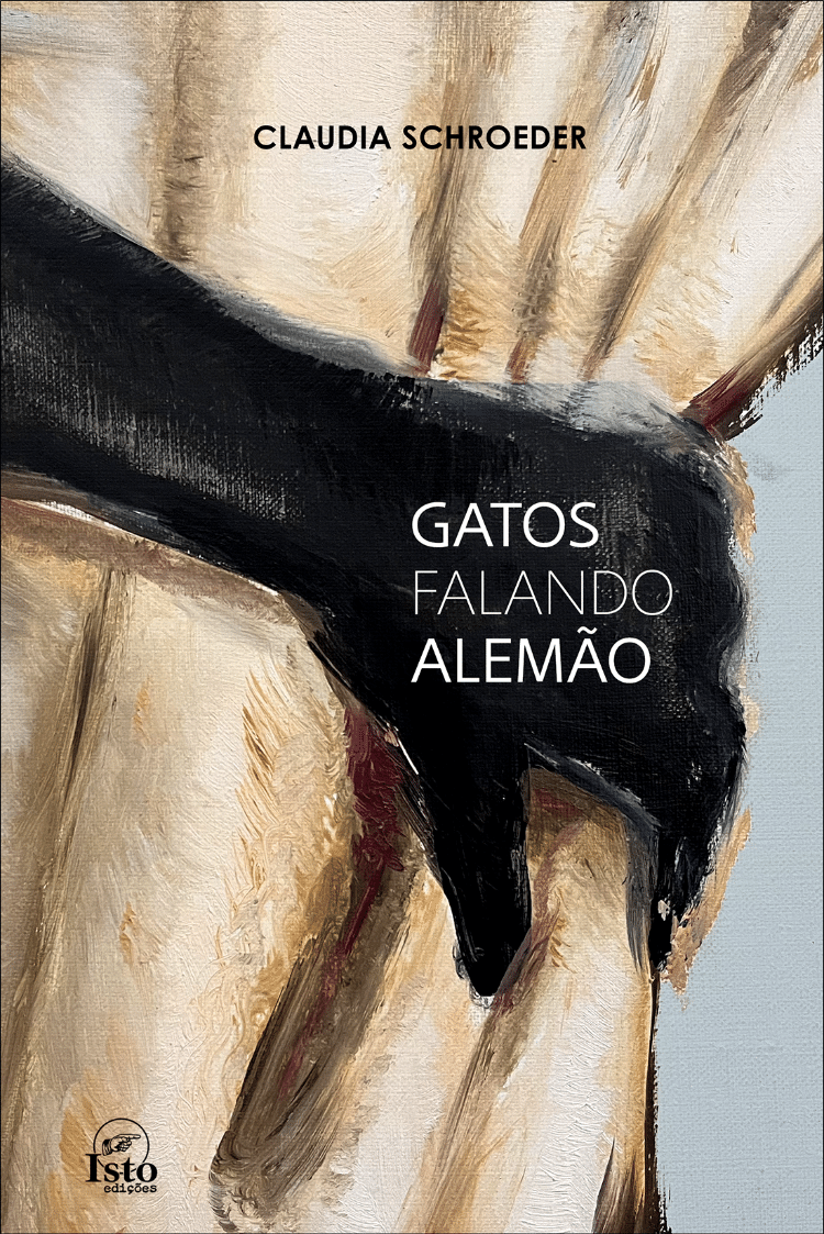 Capa do livro "Gatos Falando Alemão", de Claudia Schroeder