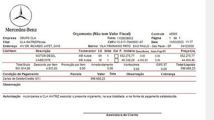 Ainda houve um desconto de R$ 4933,83 para o cliente desafortunado Ainda houve um desconto de R$ 4933,83 para o cliente desafortunado