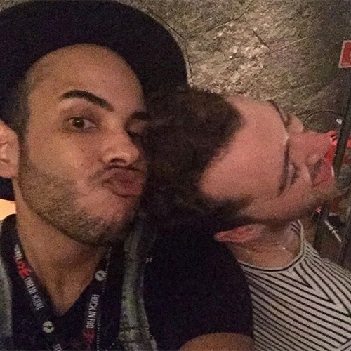 hugo gloss e sam smith - Reprodução/Instagram/hugogloss