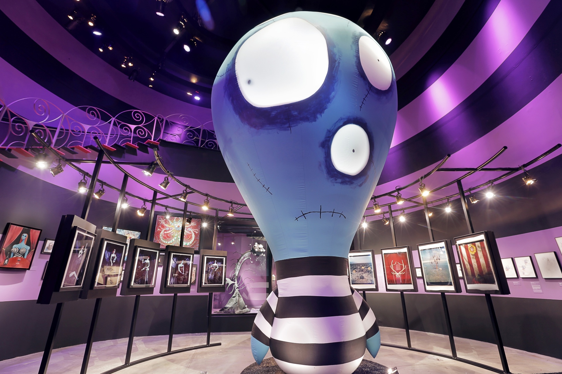 Ala da Felicidade da exposição "O Mundo de Tim Burton" - Letícia Godoy-MIS